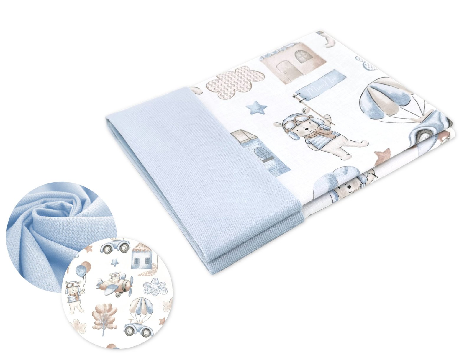 Velvet Light Blanket - Blue Pilot