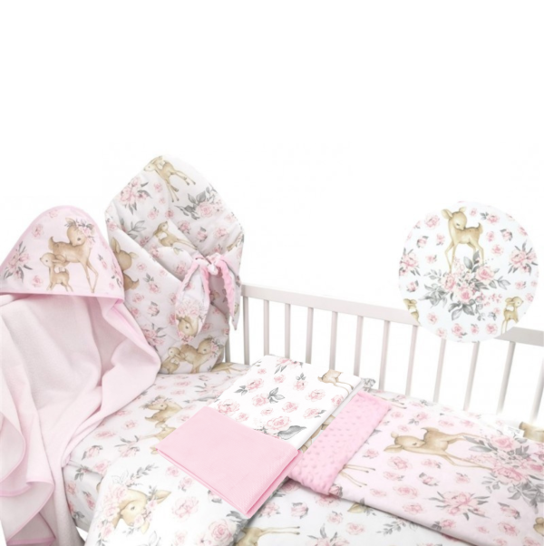 Velvet Light Blanket - Pink Deer
