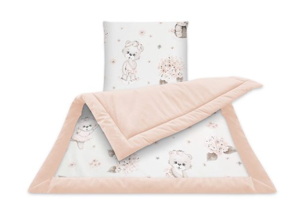 Velvet Warm Blanket - Teddy Bear Roses