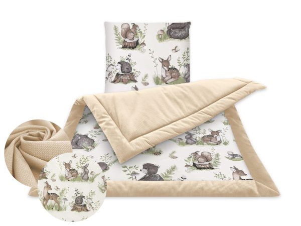 Velvet Warm Blanket - Forest Friends