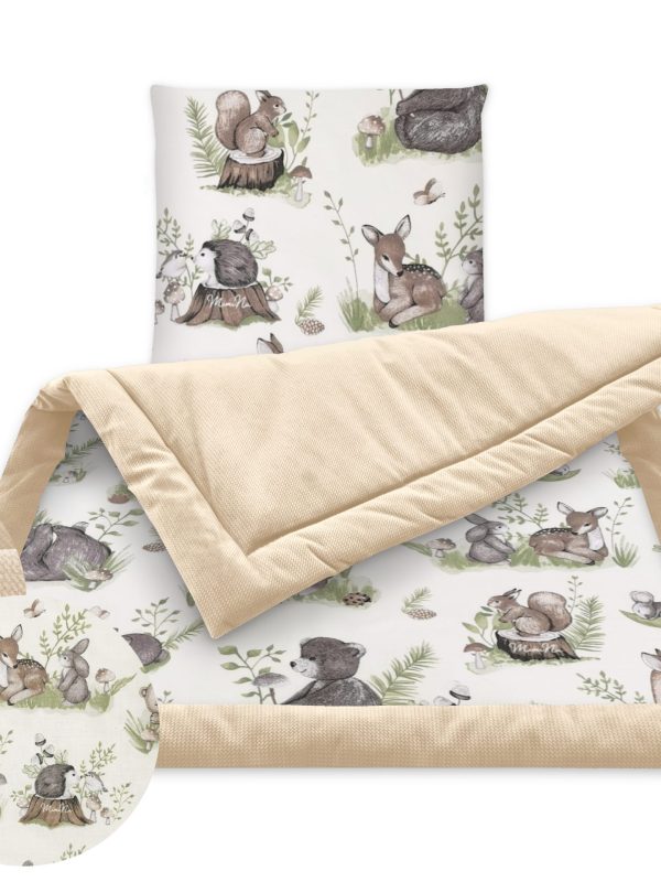 Velvet Warm Blanket - Forest Friends