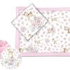 Velvet Warm Blanket - Pink Deer