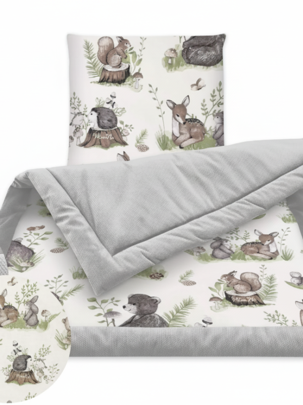 Velvet Warm Blanket - Forest Friends