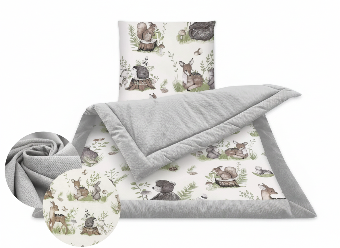 Velvet Warm Blanket - Forest Friends Velvet Warm Blanket - Forest Friends