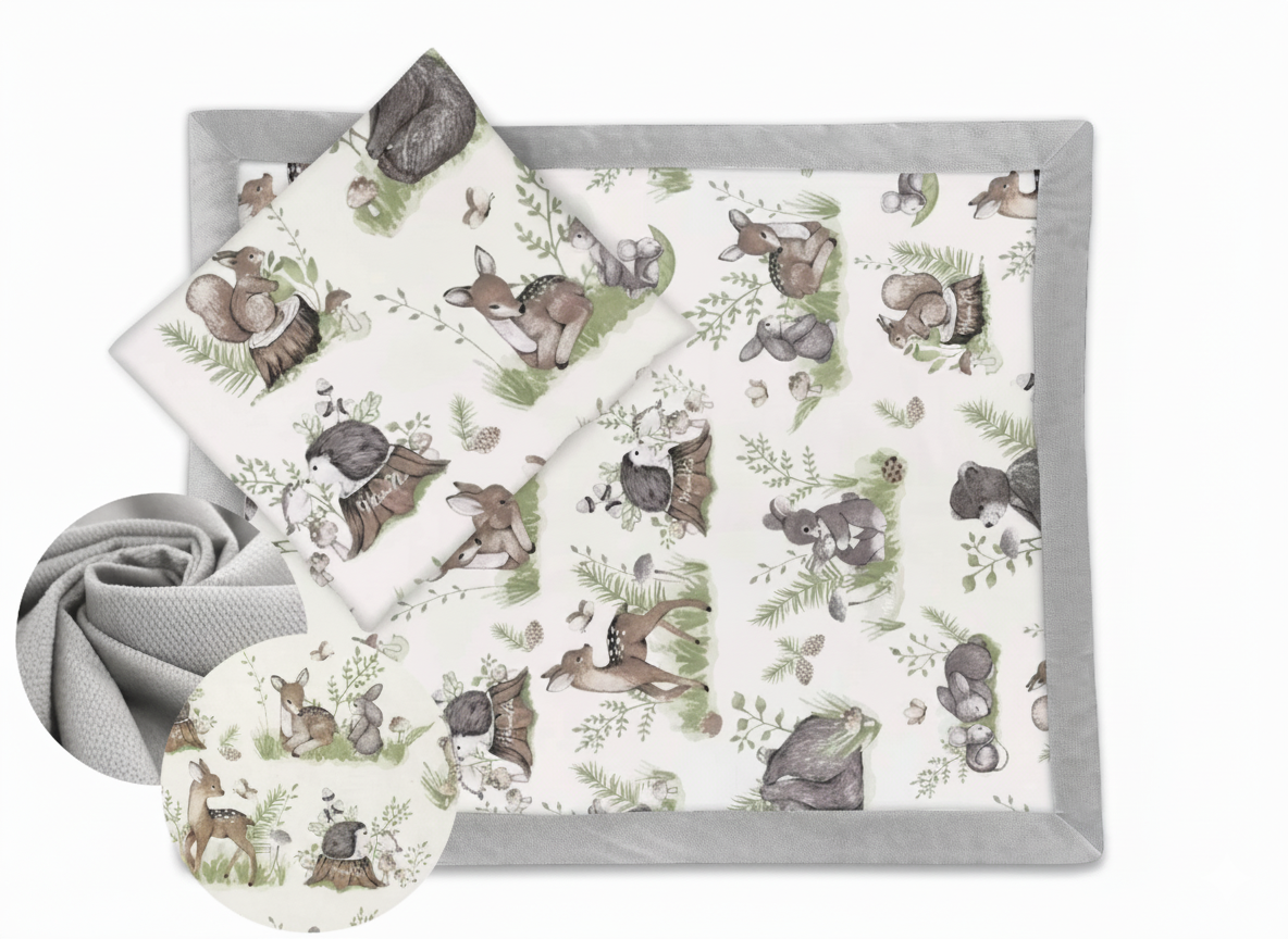 Velvet Warm Blanket - Forest Friends Velvet Warm Blanket - Forest Friends