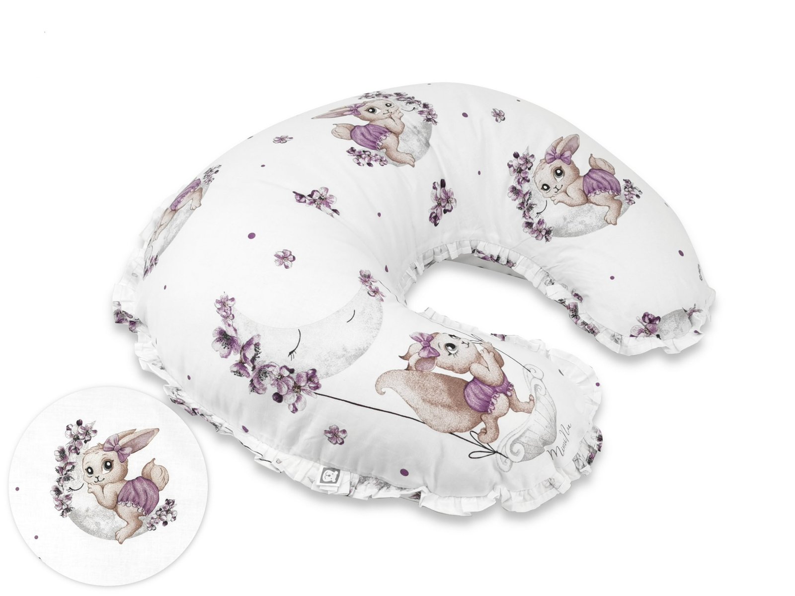 Feeding, Nursing Pillow with Cover - Lili Heather