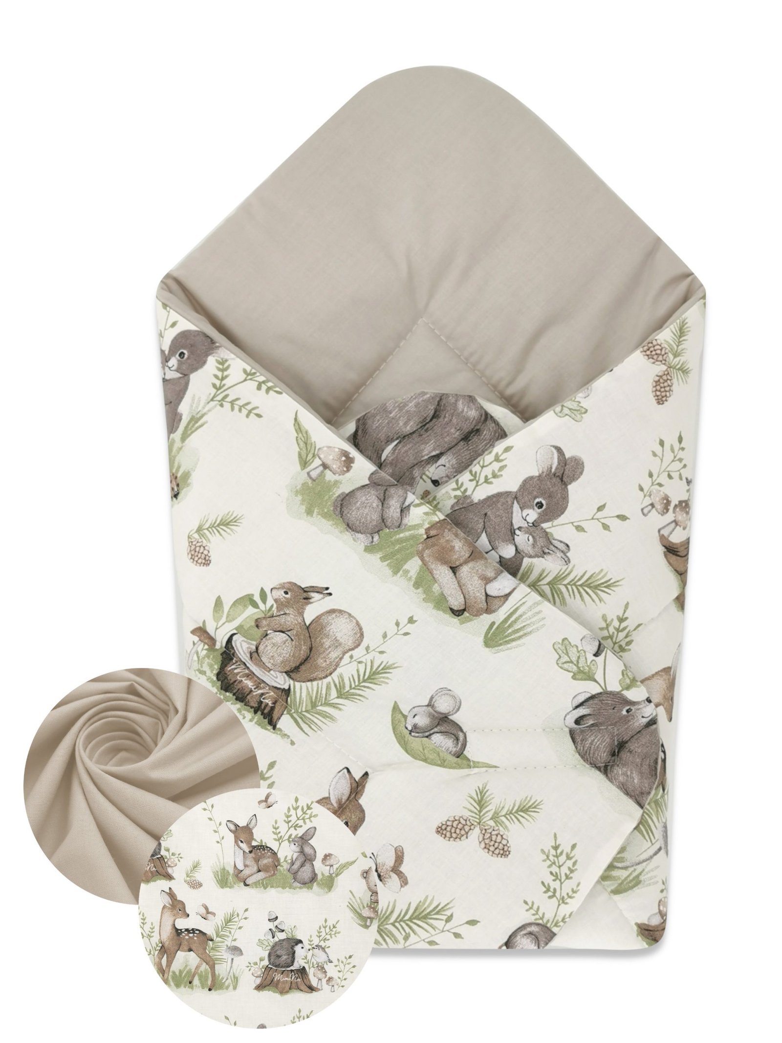 Swaddle wrap - Forest Friends