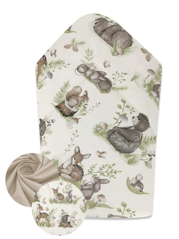 Swaddle wrap - Forest Friends