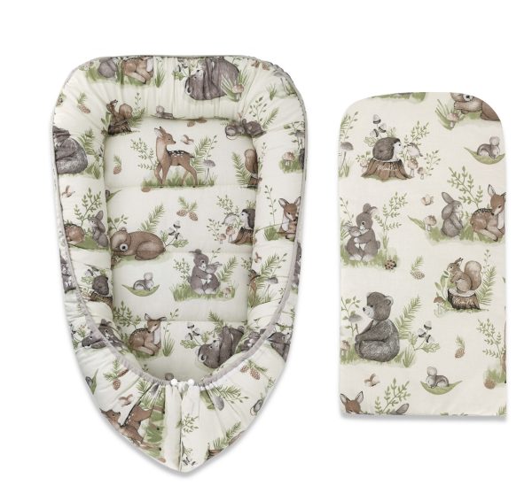 Baby Nest Cocoon - Forest Friends