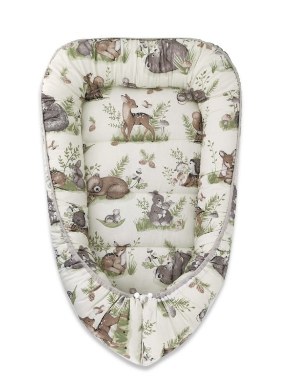 Baby Nest Cocoon - Forest Friends