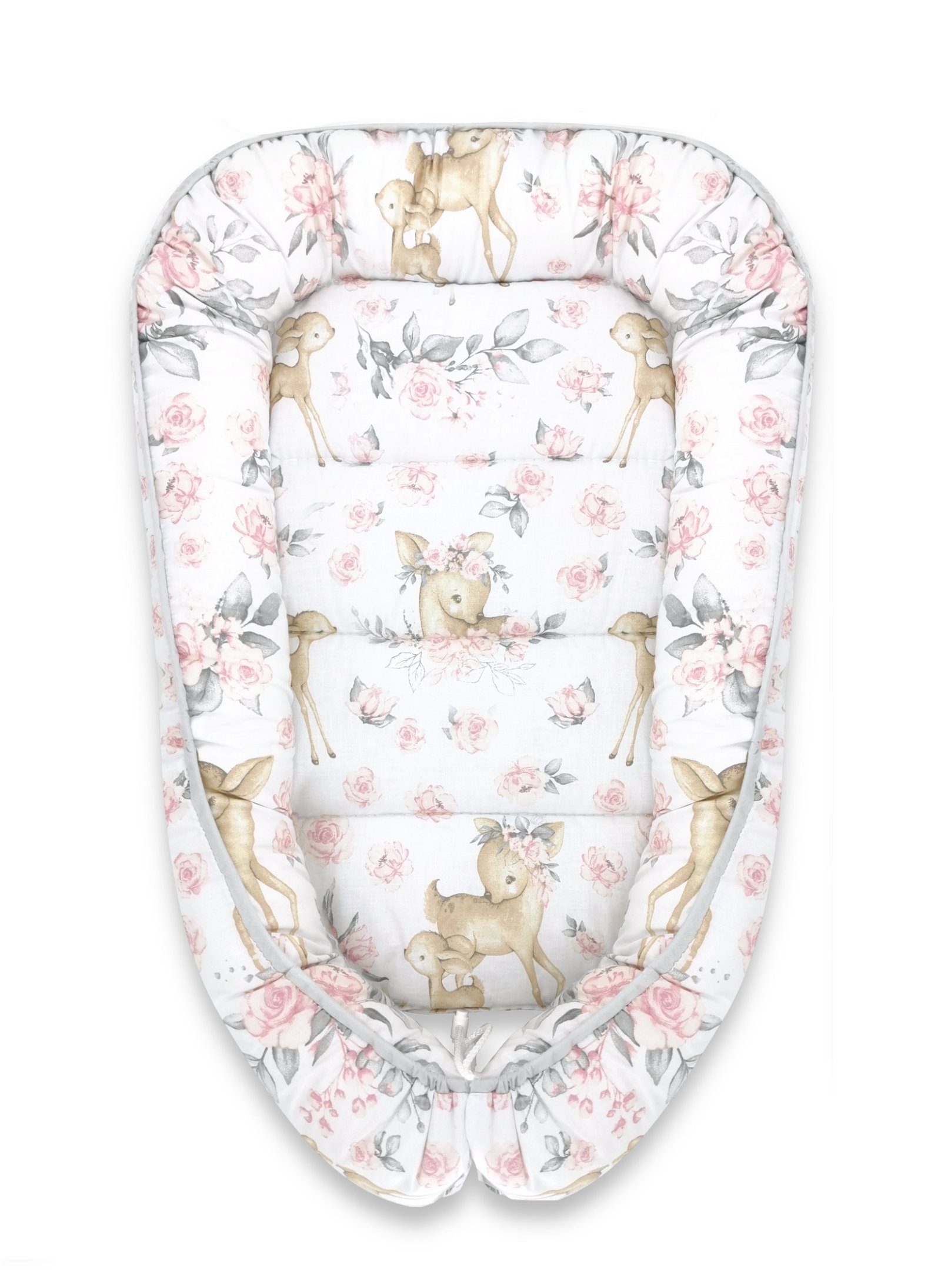 Baby Nest Cocoon - Pink Deer