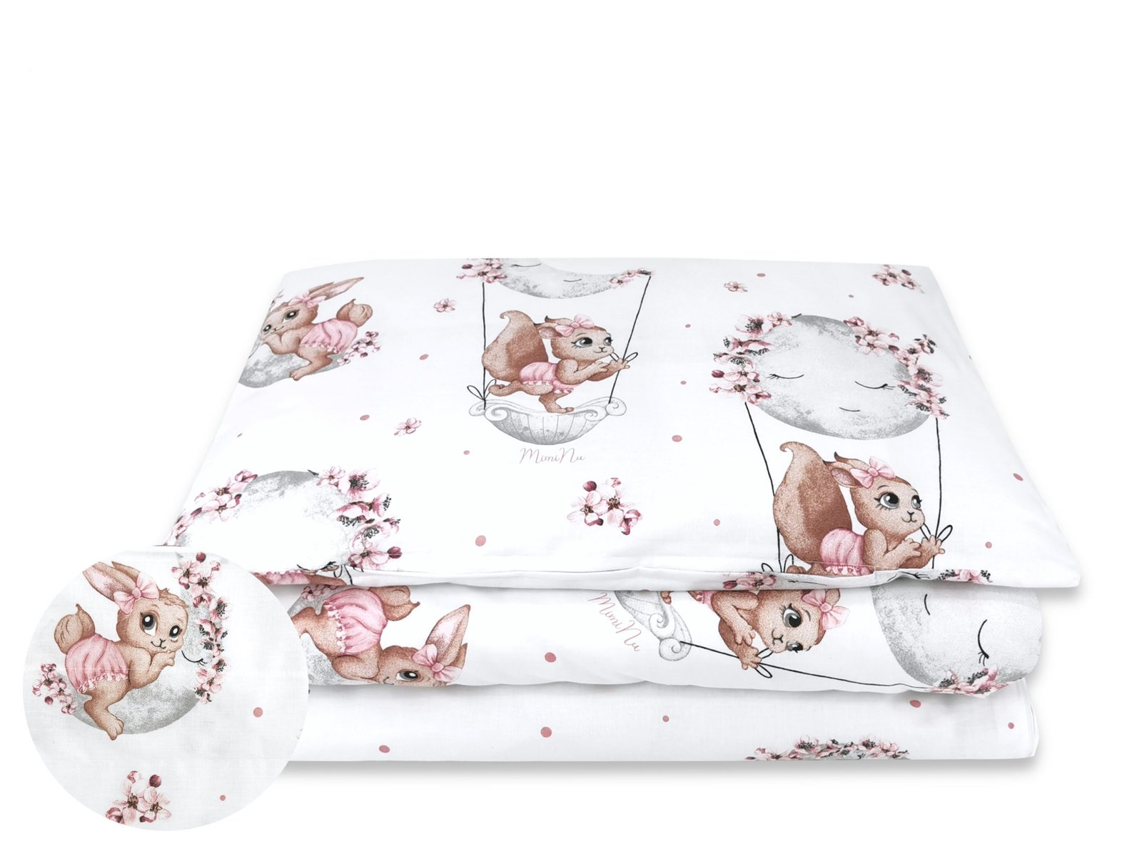 Baby Bedding - Lili Powder Pink