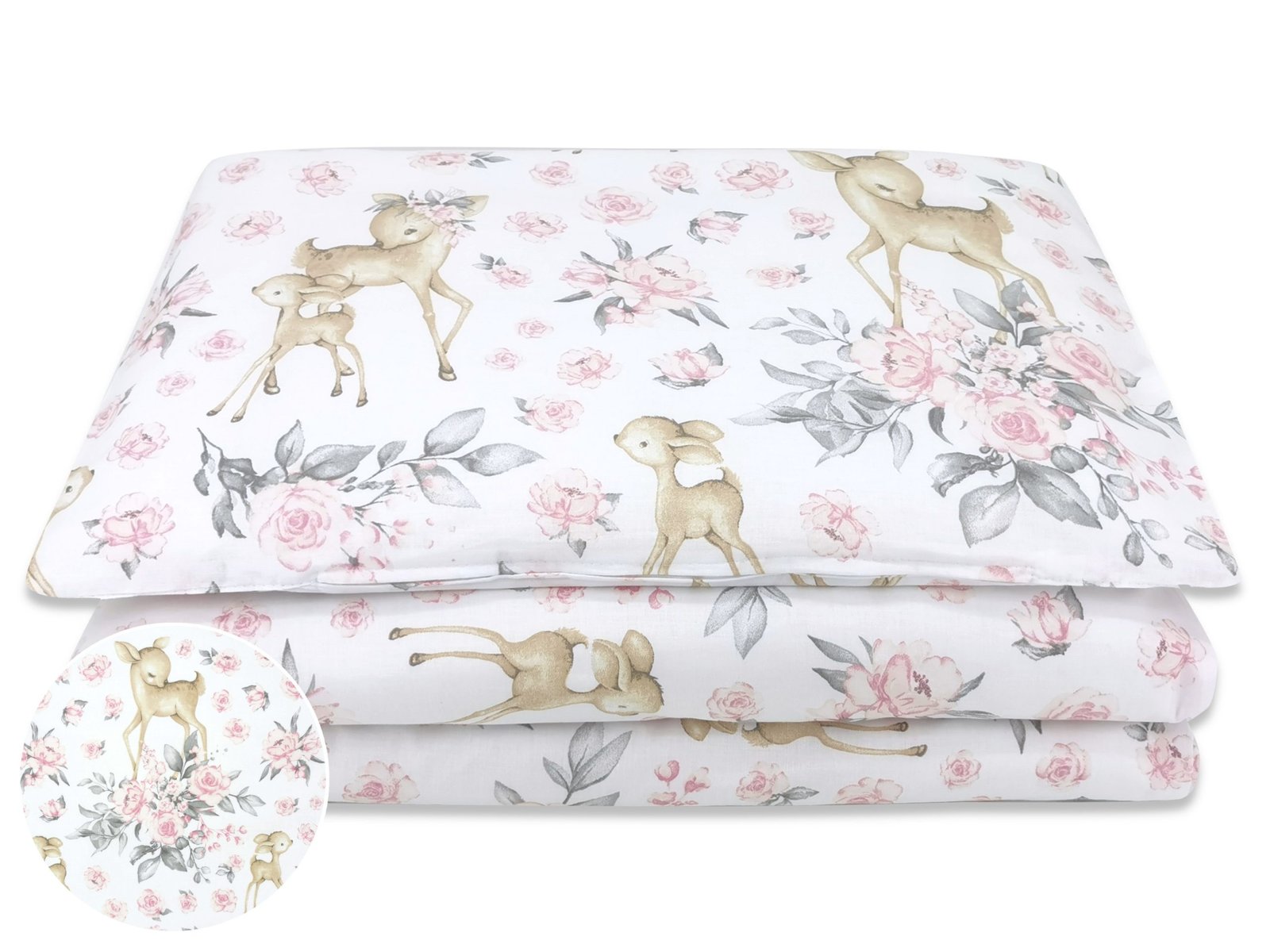 Baby Bedding - Pink Deer