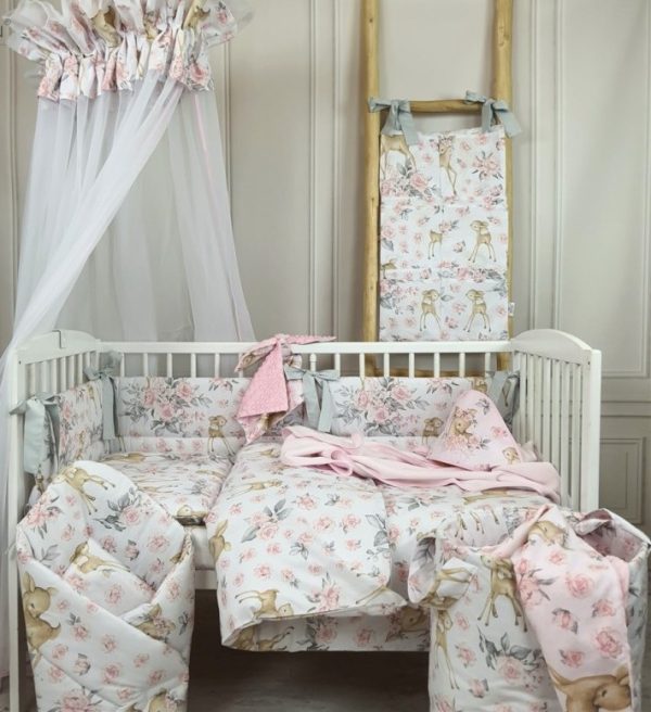 Hooded Towel - Pink Deer