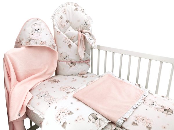 Hooded Towel - Teddy Bear Roses
