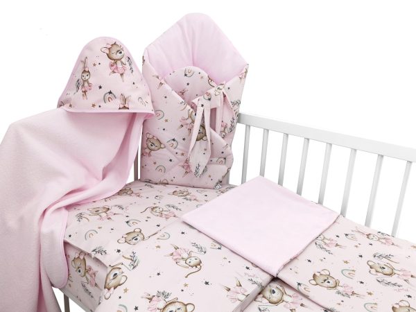 Hooded Towel - Ballerina Teddy Bear