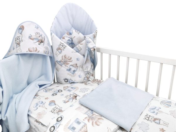 Hooded Towel - Blue Pilot