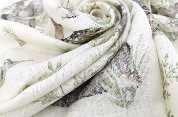 Muslin Square - Forest Friends