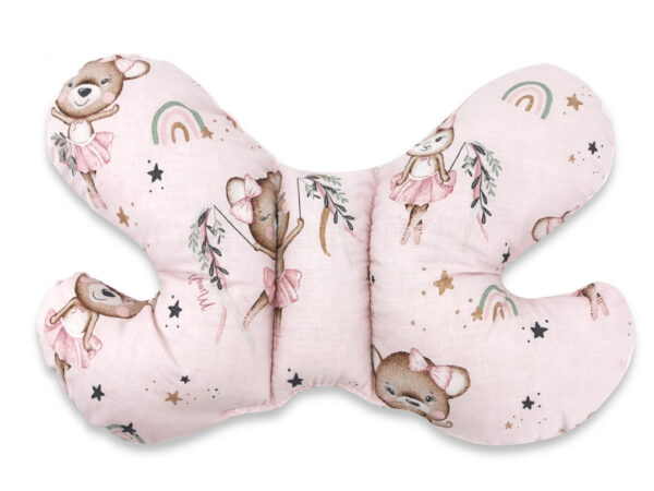 Butterfly Pillow - Ballerina Teddy Bear