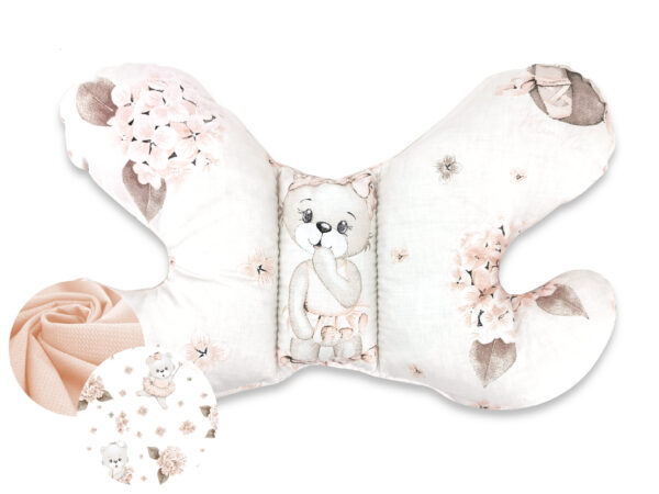 Butterfly Pillow – Teddy Bear Roses